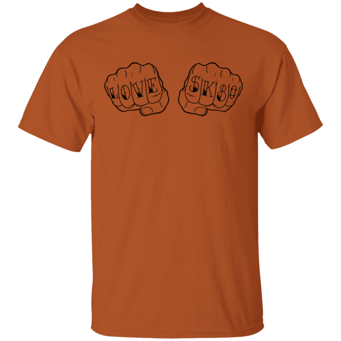 Love SK8 Skating Skateboard T-Shirt