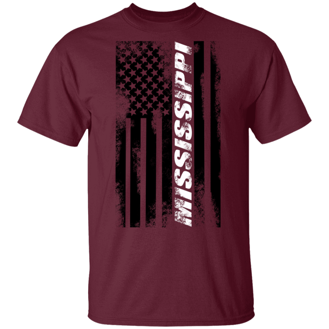 Mississippi American Flag T-Shirt