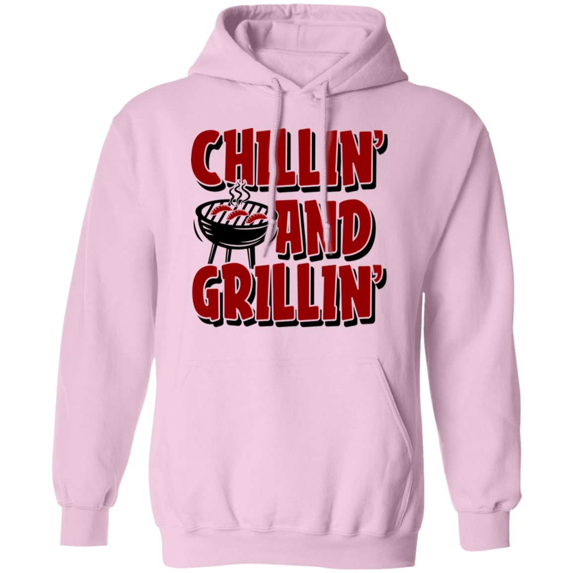 Chillin' and Grillin' BBQ Pullover Hoodie