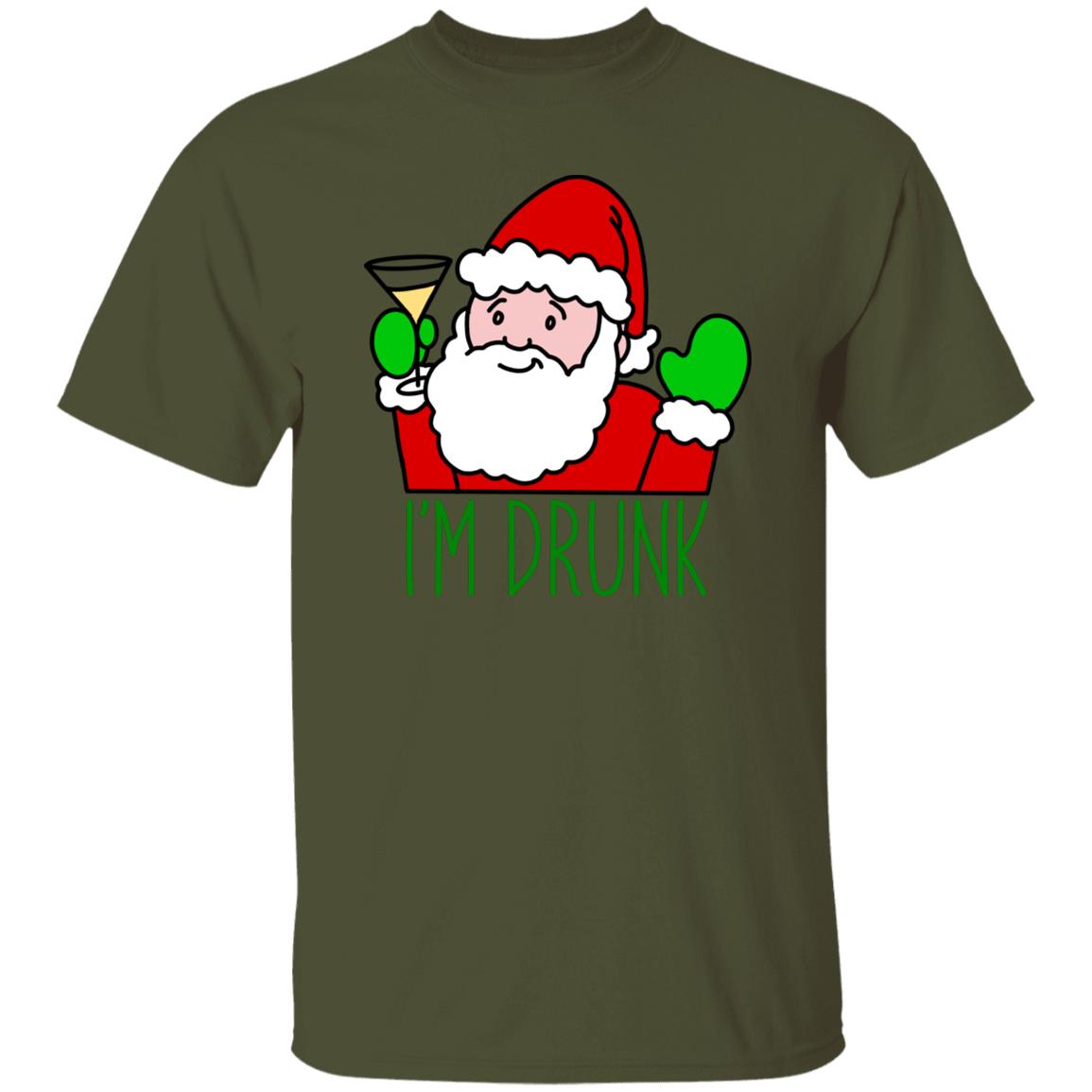 Drunk Santa Funny Christmas T-Shirt