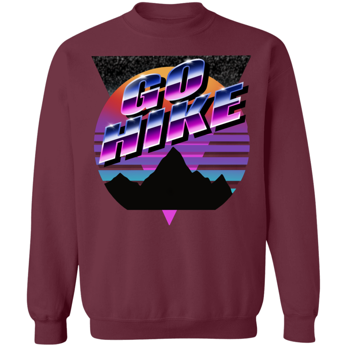 Go Hike Outdoor Nature Crewneck Sweatshirt