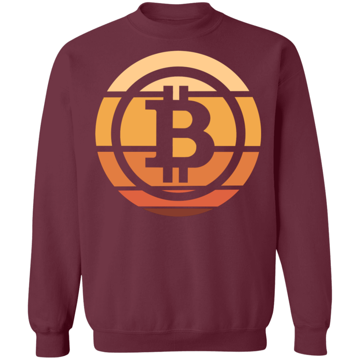 Bitcoin Hodl Cryptocurrency BTC Crewneck Sweatshirt