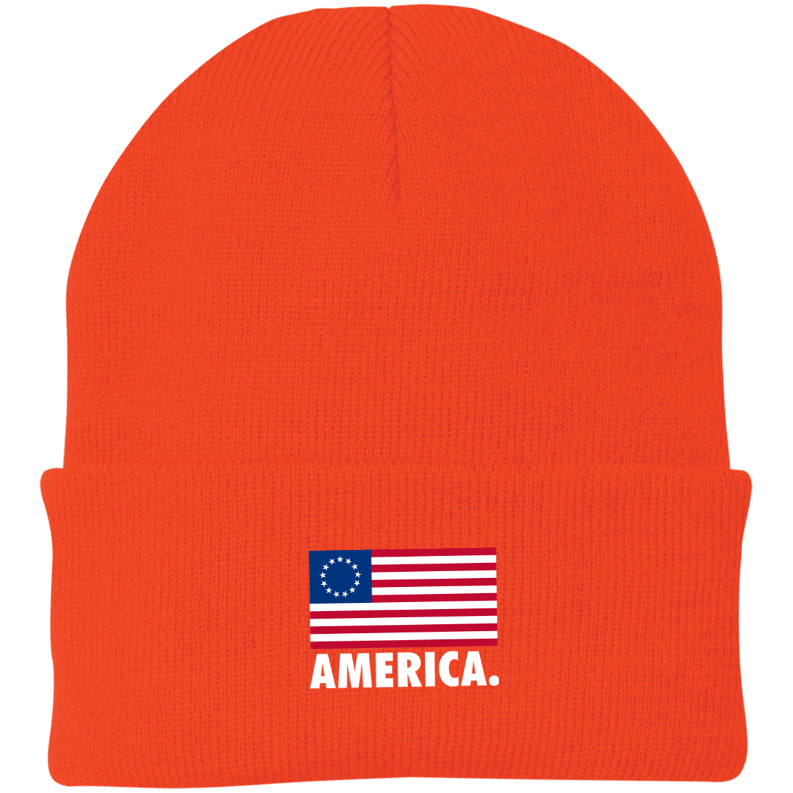 America Betsy Ross American Flag USA Beanie Cap