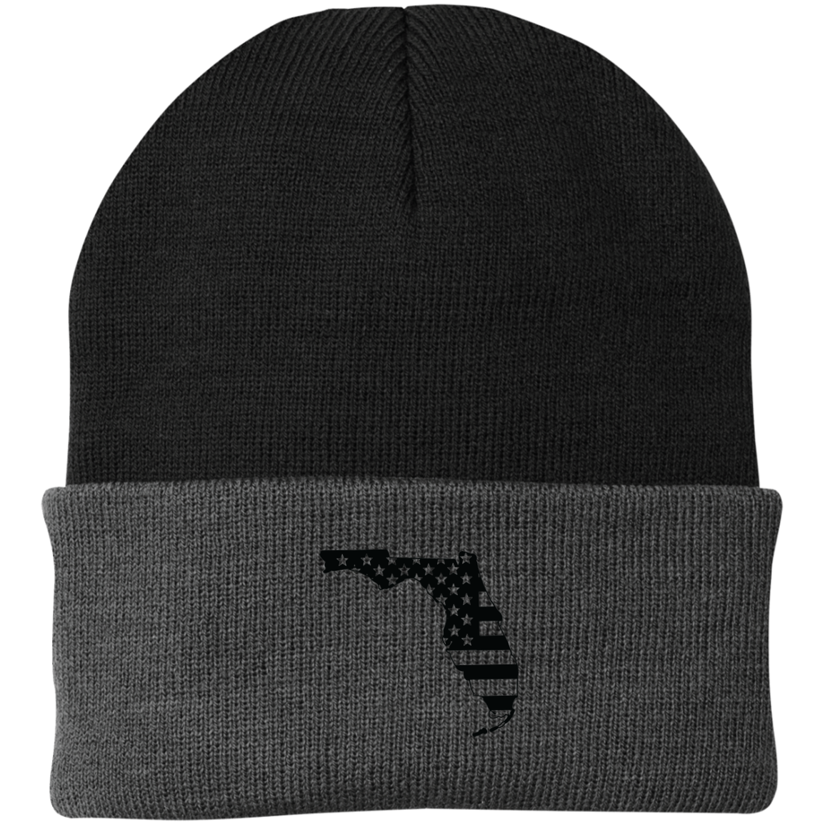 Florida FL State American Flag Beanie Cap