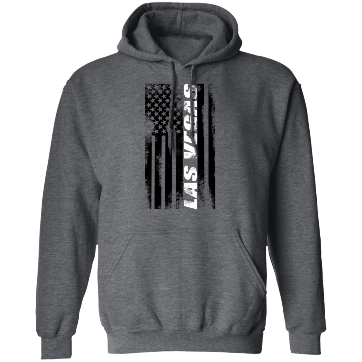 Las Vegas Nevada American Flag Pullover Hoodie