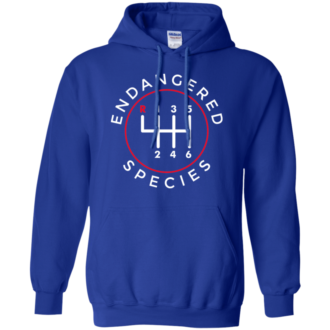 Endangered Species Manual Shift Stick Hoodie