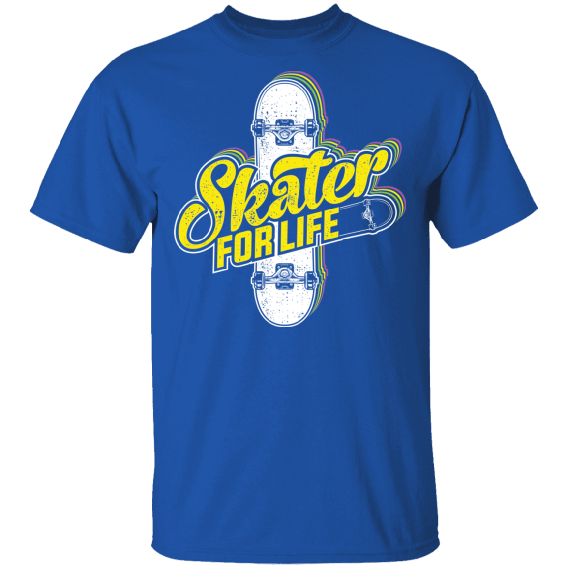 Skater For Life Skateboarding Skateboard T-Shirt