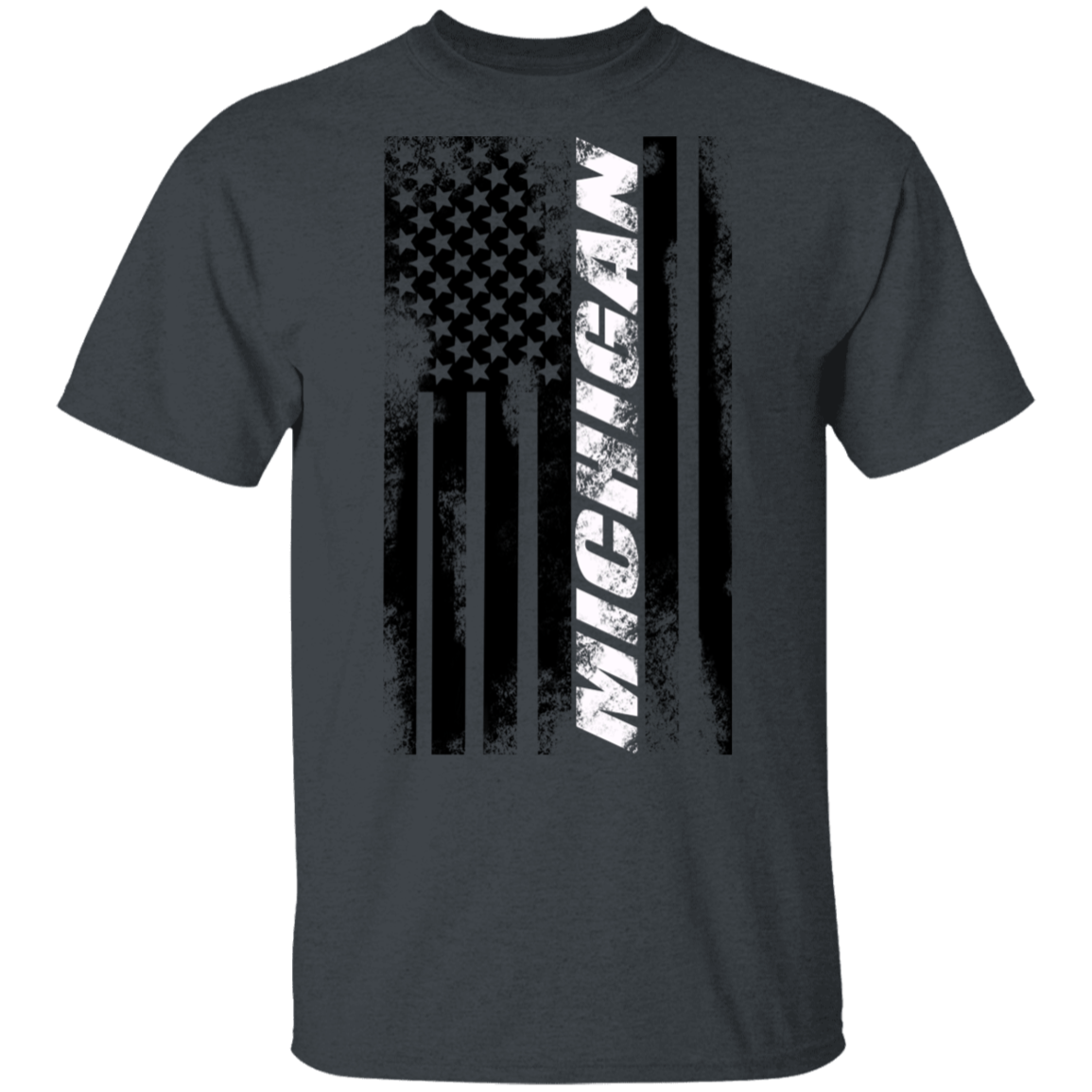 Michigan American Flag T-Shirt