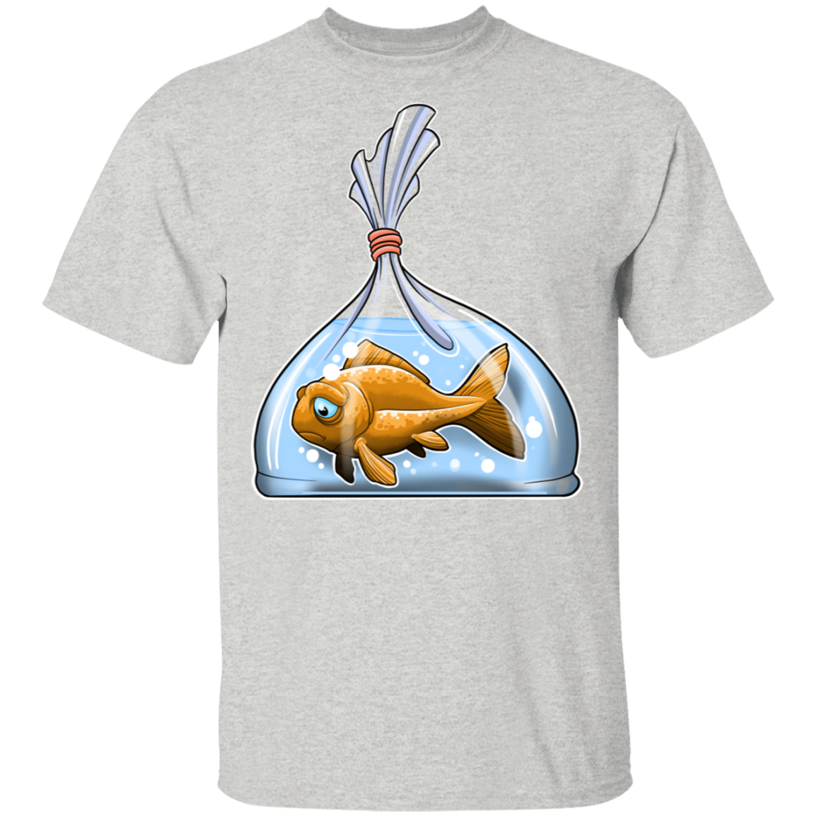 Sad Goldfish in a Bag T-Shirt