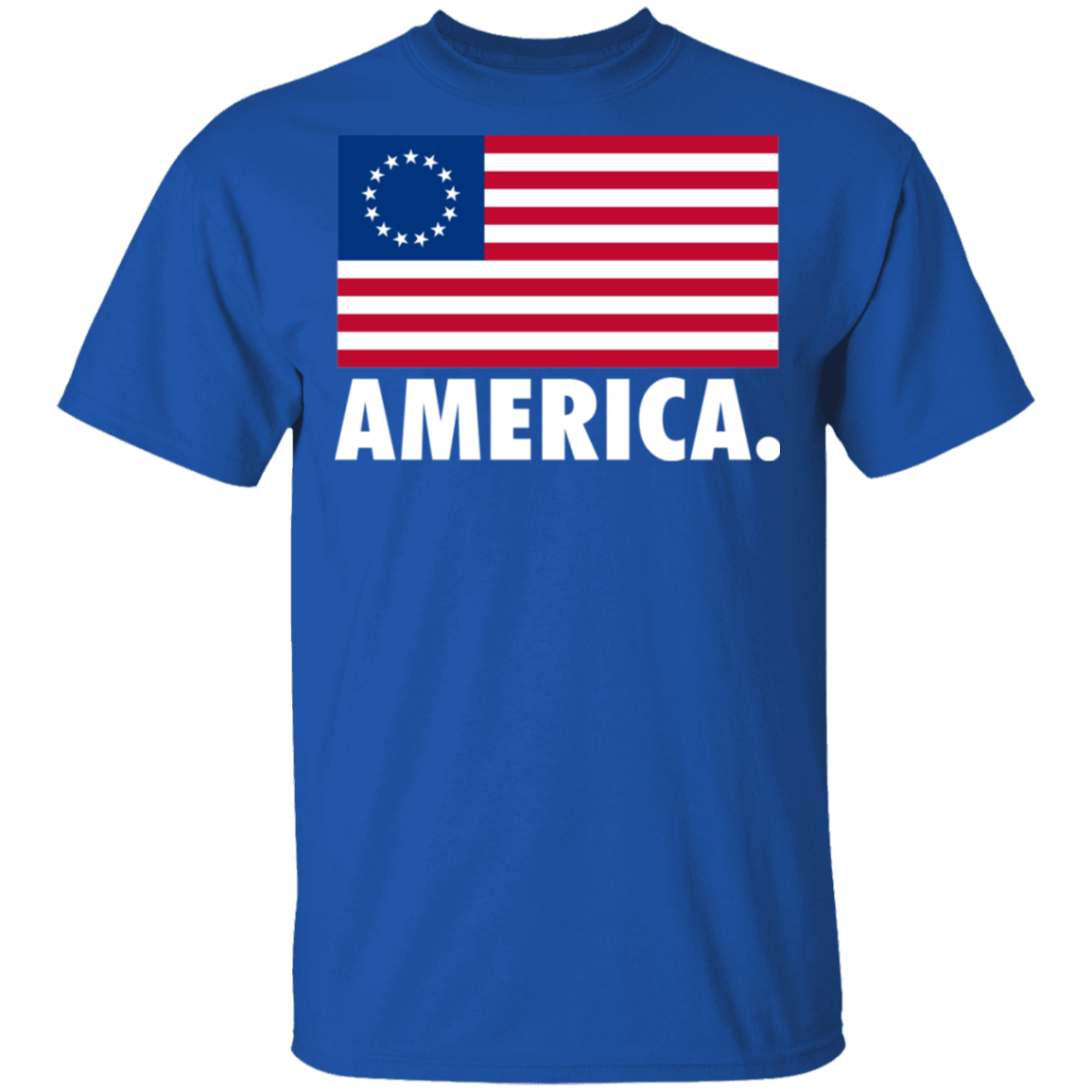 Betsy Ross Flag America Patriot T-Shirt