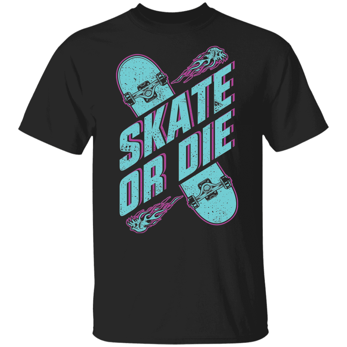 Skate Or Die Skateboarding Skateboard Youth T-Shirt