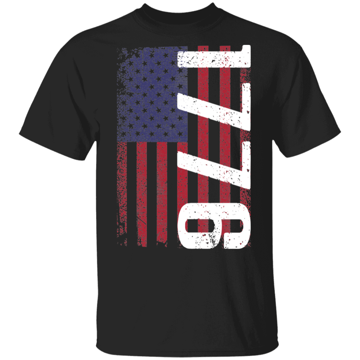 1776 American Flag USA T-Shirt