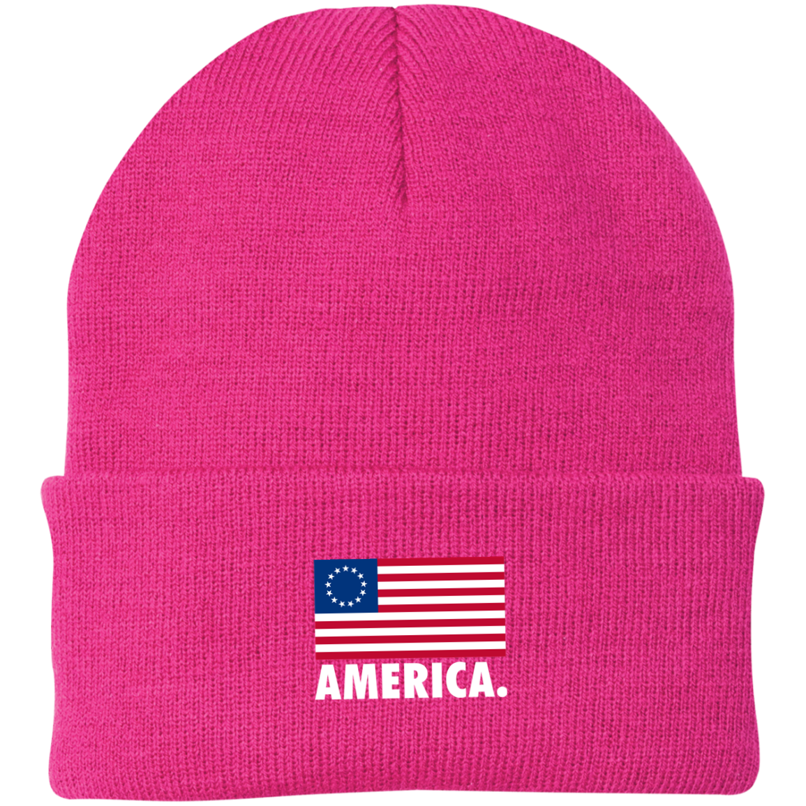 America Betsy Ross American Flag USA Beanie Cap