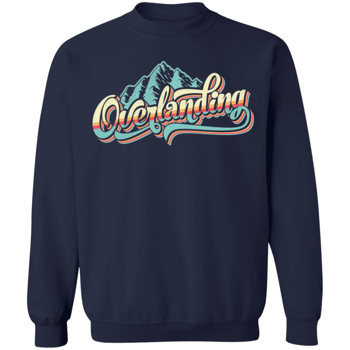 Overlanding Rock Crawler 4x4 Off Road Crawling Crewneck Sweatshirt