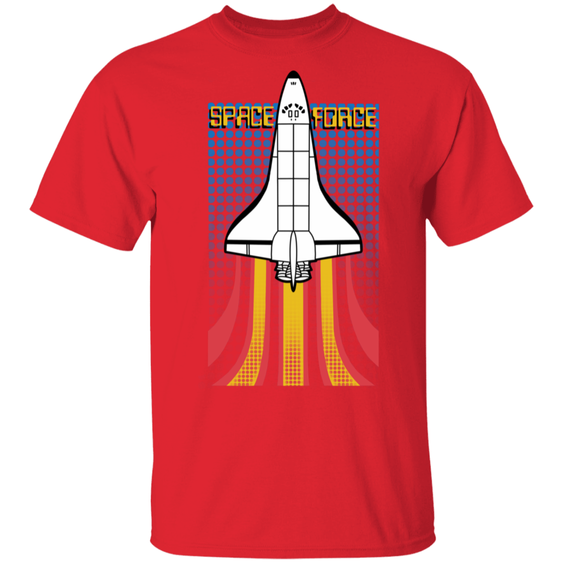 Men's Space Force Retro 80s T-Shirt