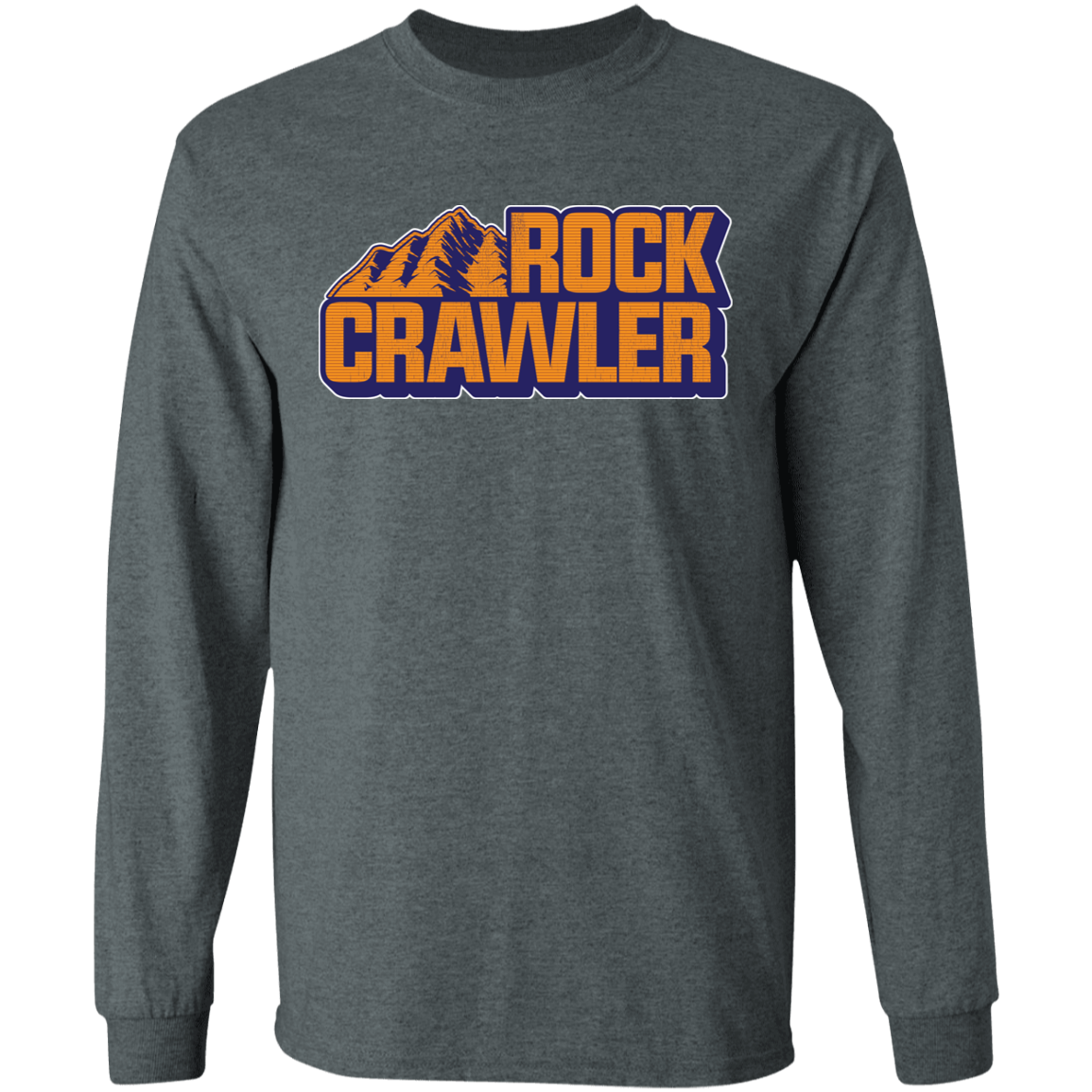 Rock Crawler Off-Road Overlanding Long Sleeve T-Shirt