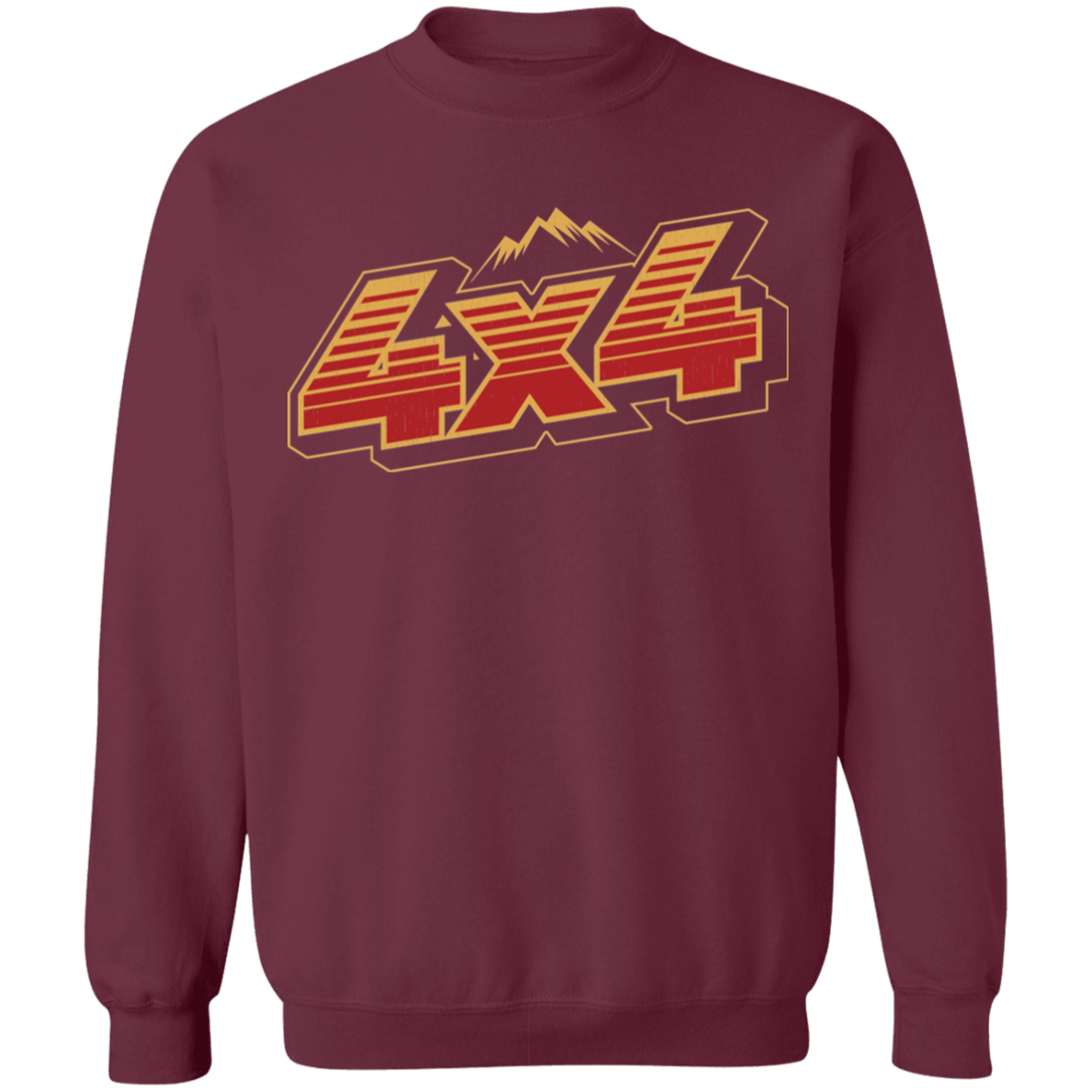 4x4 Off Road Overland Crawling Crewneck Sweatshirt
