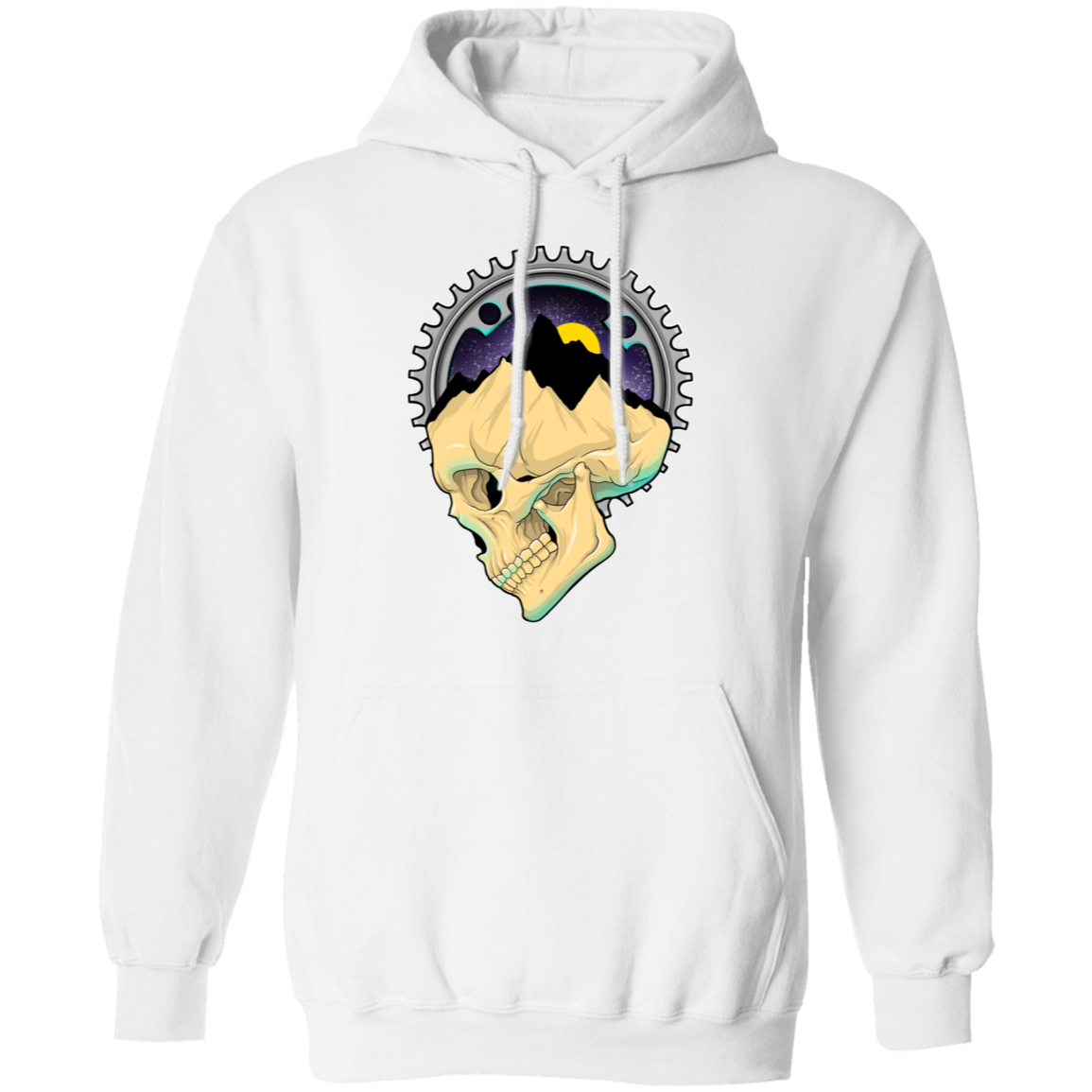 Gear Head Mountain Biking Pullover Hoodie