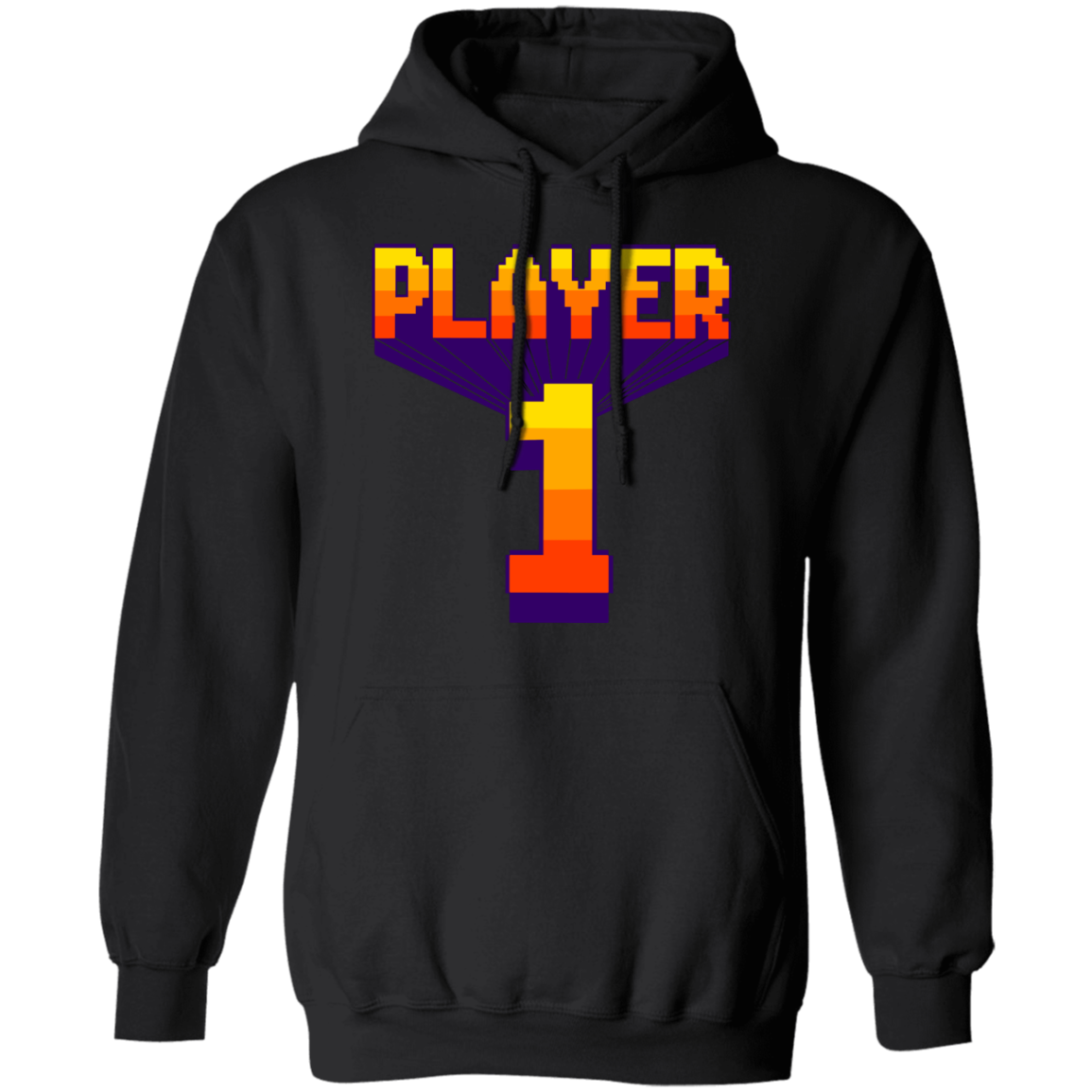 Player 1 Video Game Arcade Pullover Hoodie