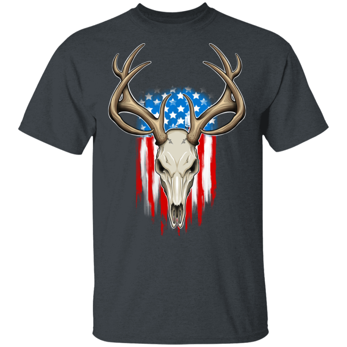 American Flag Hunting T-Shirt