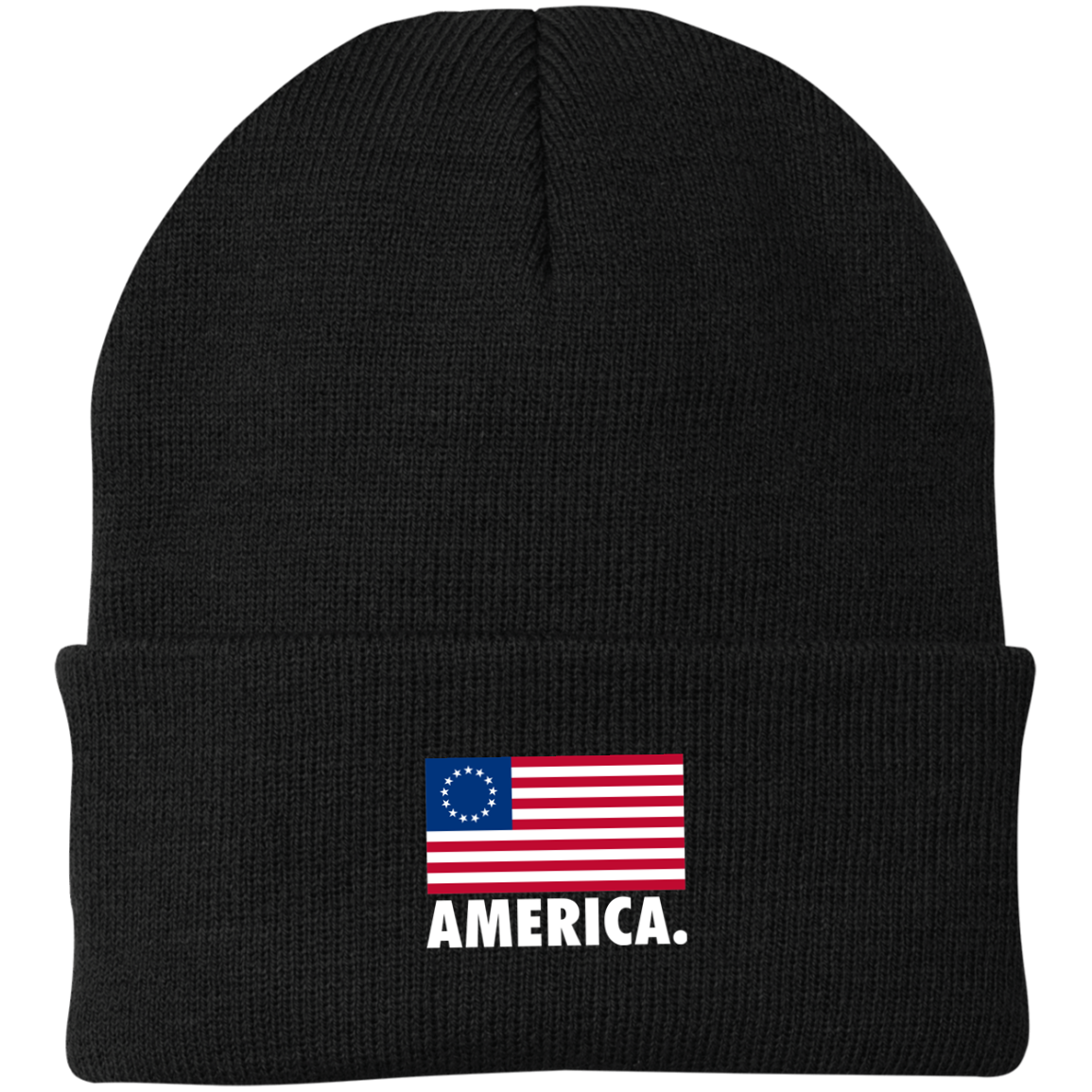 America Betsy Ross American Flag USA Beanie Cap