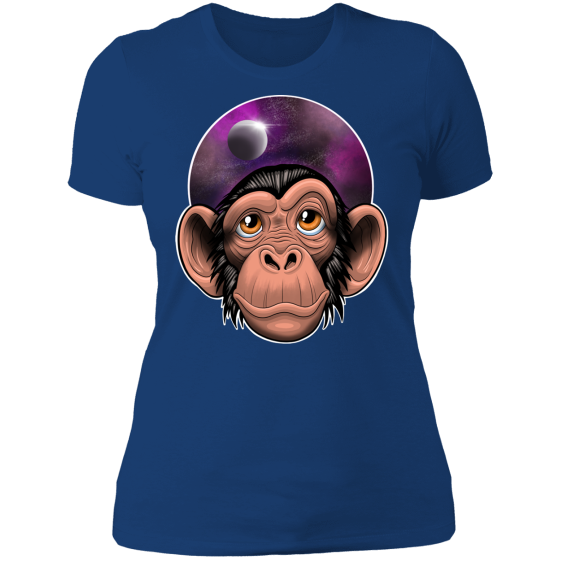 Space Chimp Astronaut Women's T-Shirt