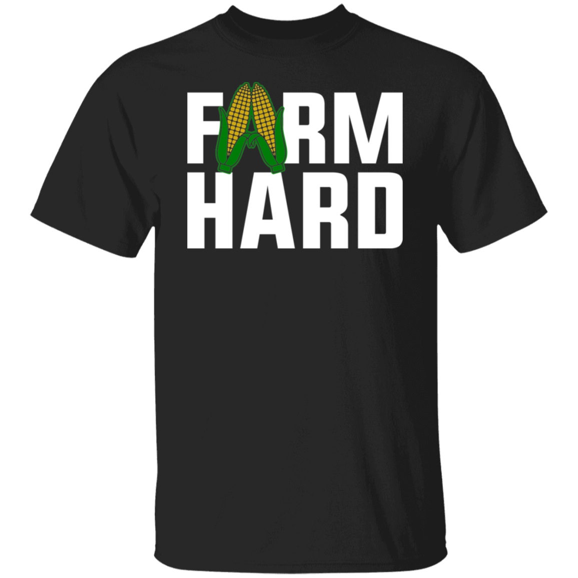 Farm Hard Funny Farming Shirt T-Shirt