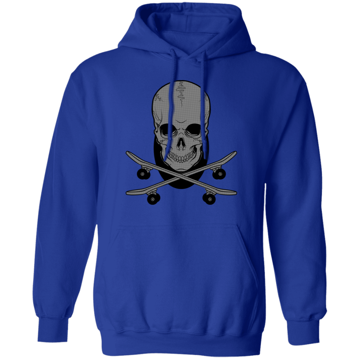 Skeleton Skateboarding Skateboard Shred Pullover Hoodie