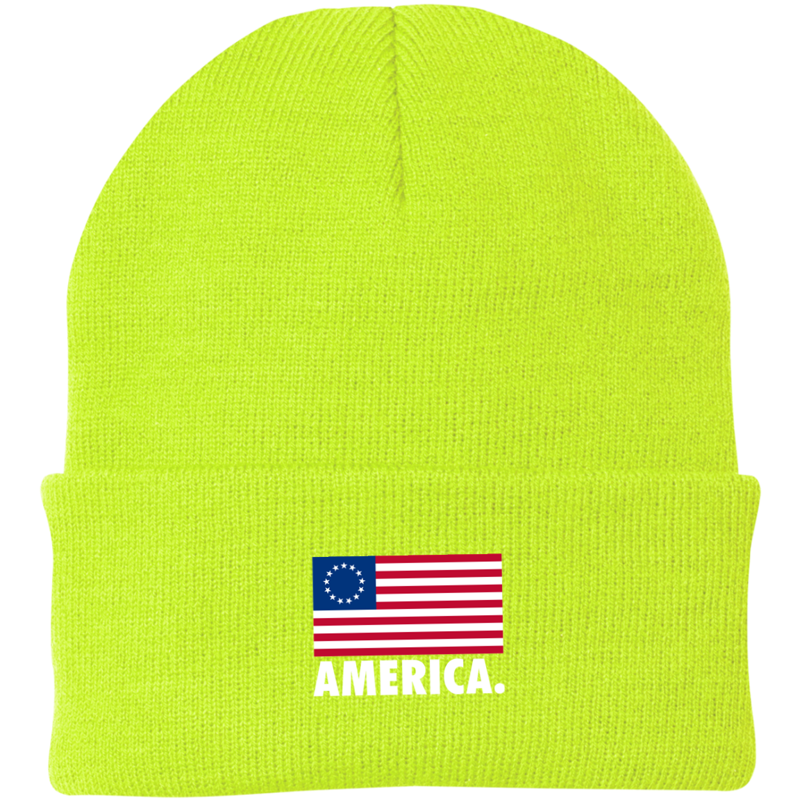 America Betsy Ross American Flag USA Beanie Cap