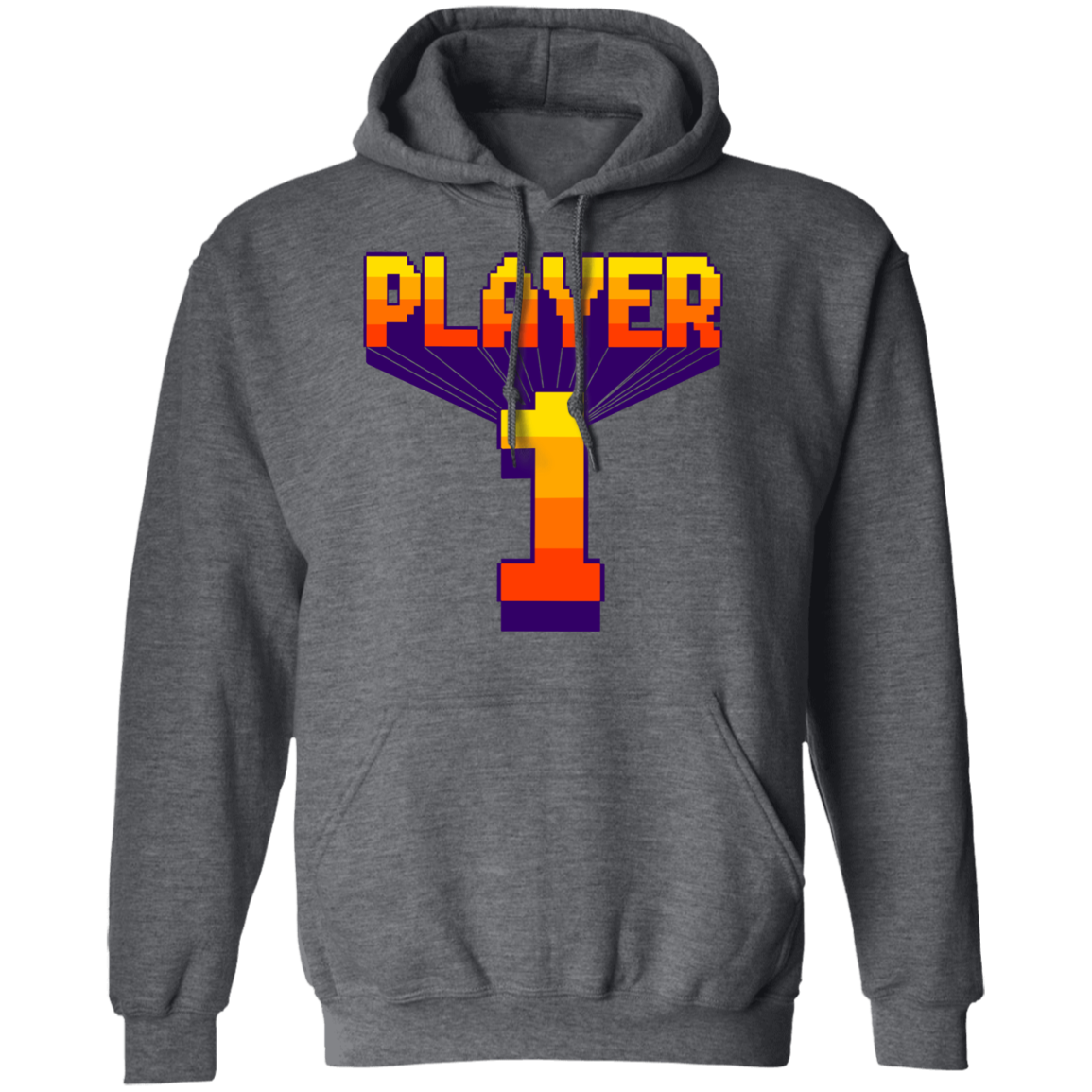Player 1 Video Game Arcade Pullover Hoodie