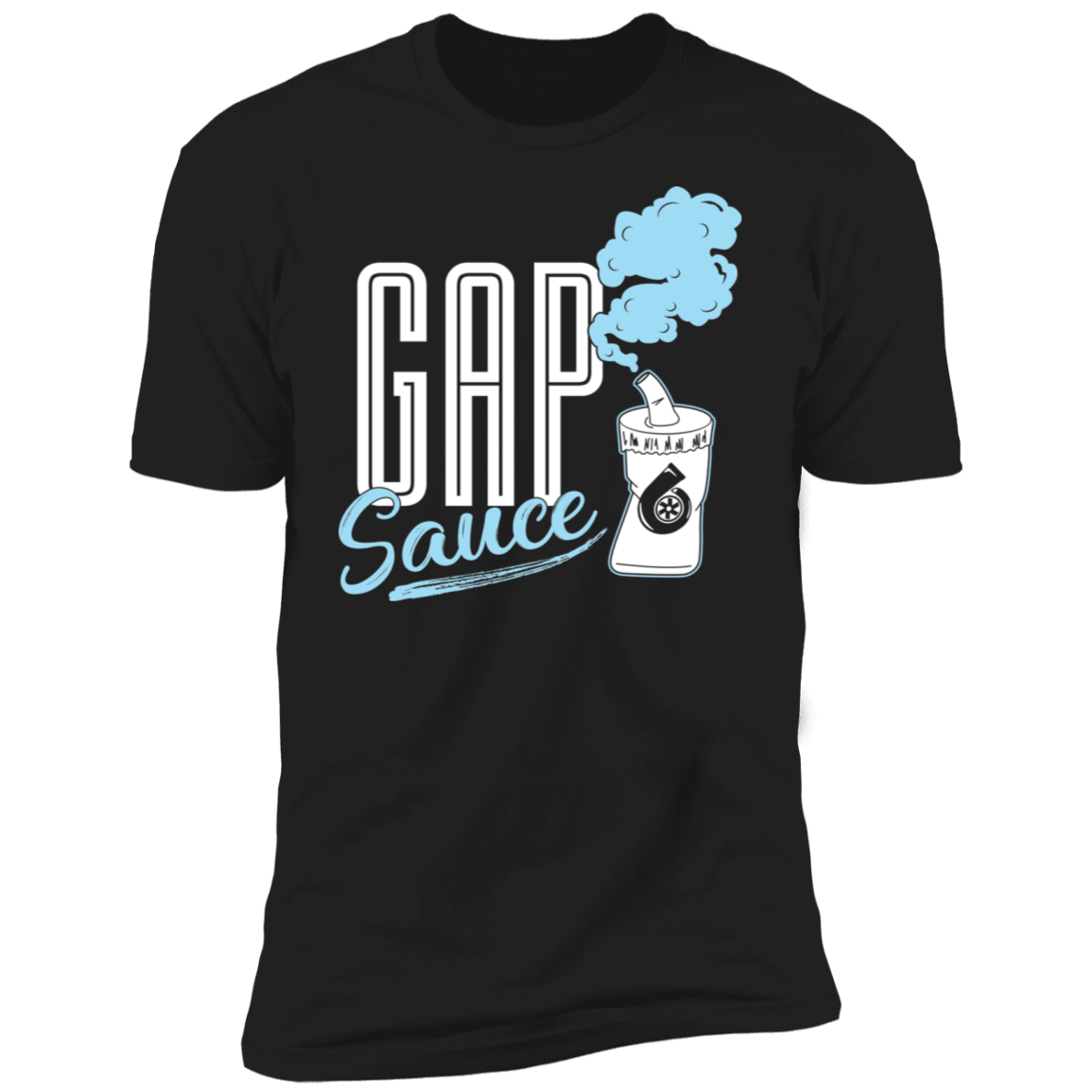 Gap-Sauce Gapplebee's Racing Boosted Turbo Premium Short Sleeve T-Shirt