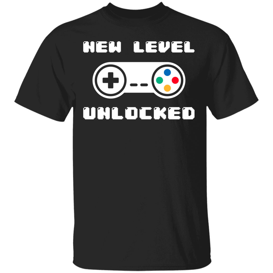 New Level Unlocked Gaming T-Shirt