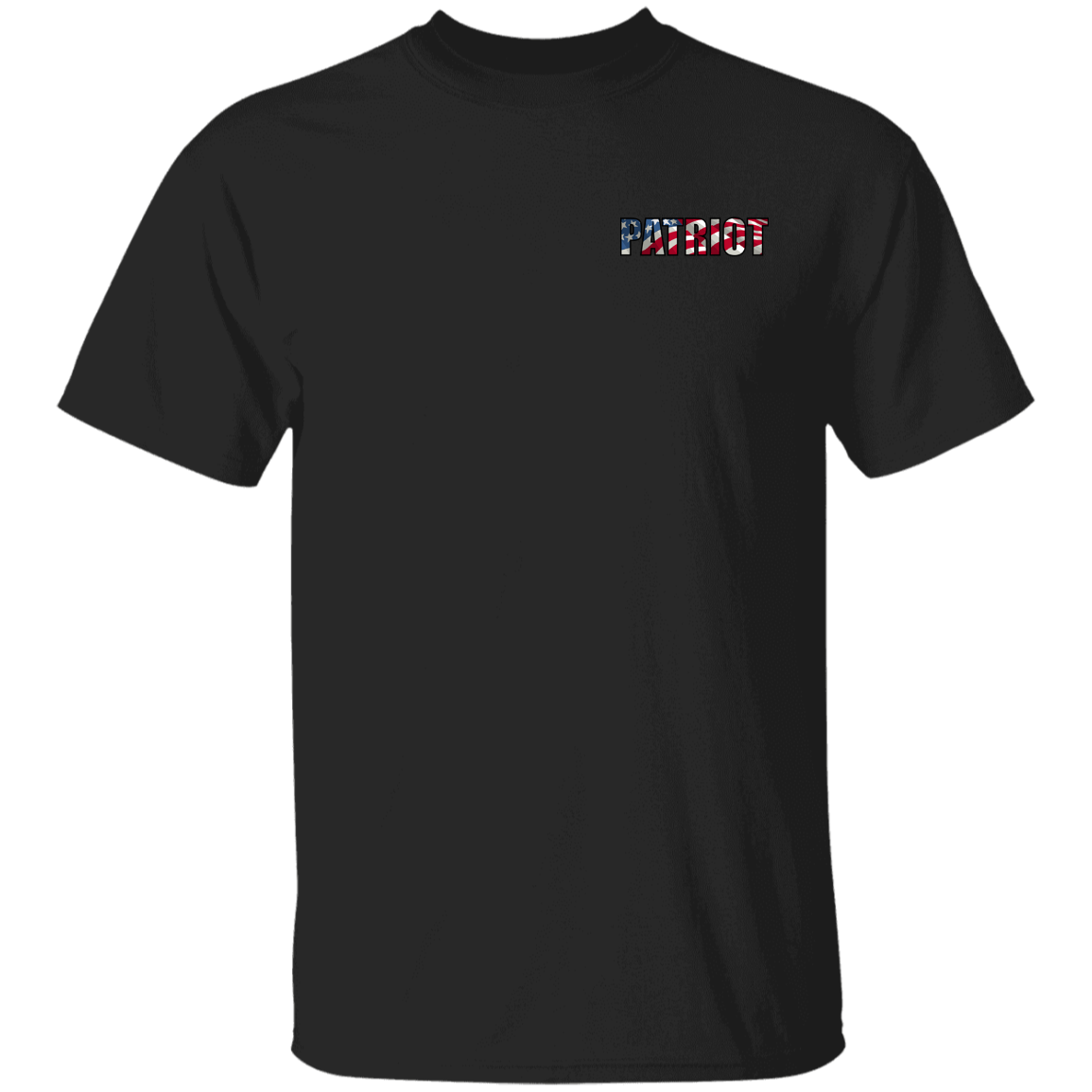 Patriot American Bald Eagle Double Sided T-Shirt
