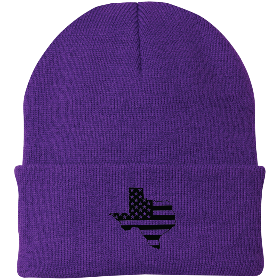 Texas TX State American Flag Beanie Cap