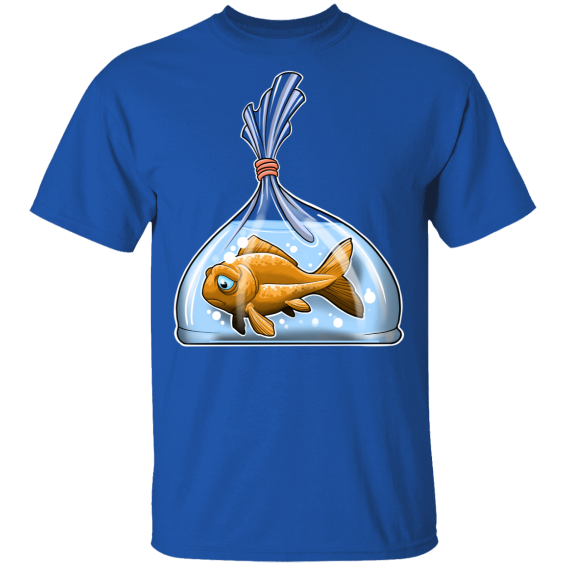 Sad Goldfish in a Bag T-Shirt
