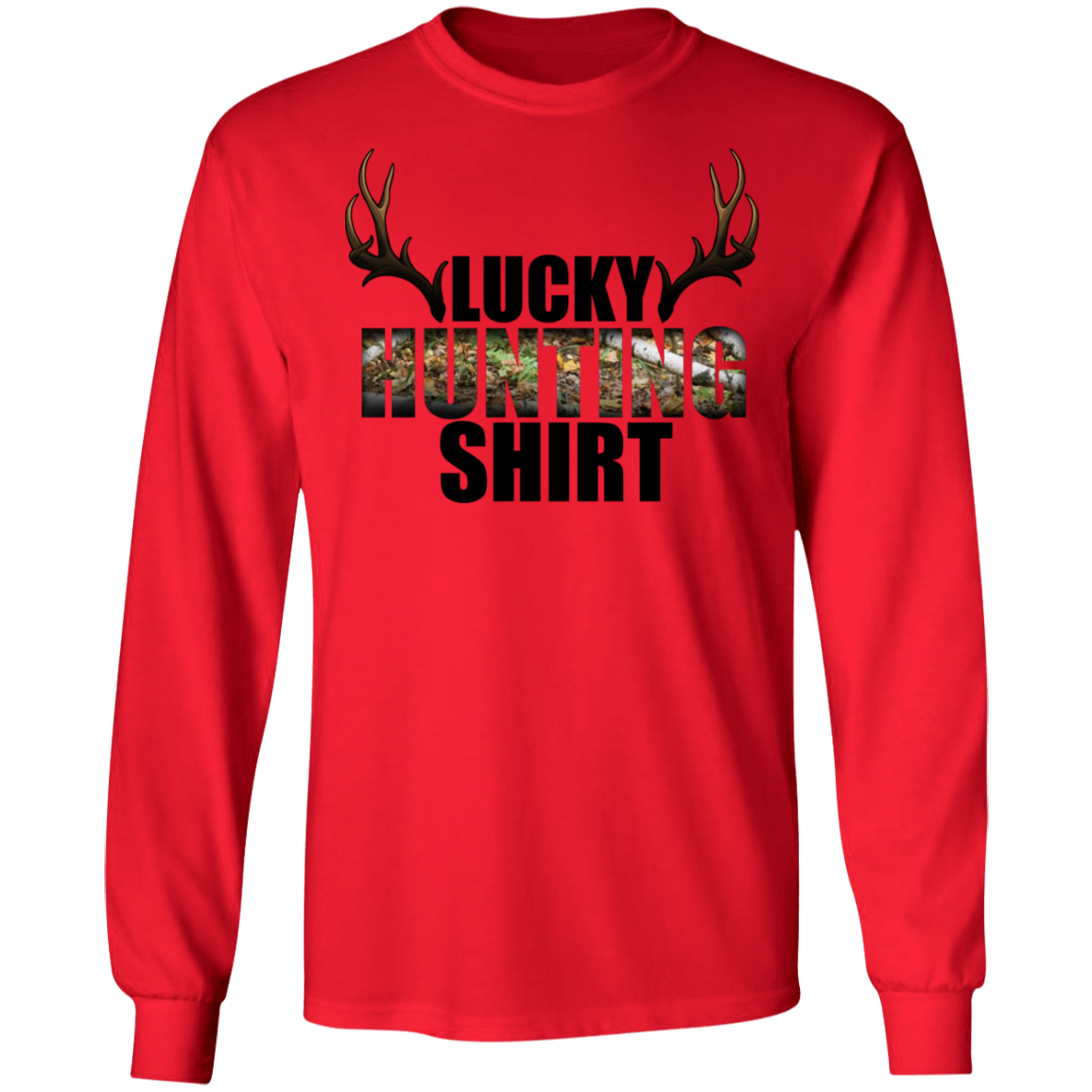 Lucky Hunting Shirt Long Sleeve T-Shirt
