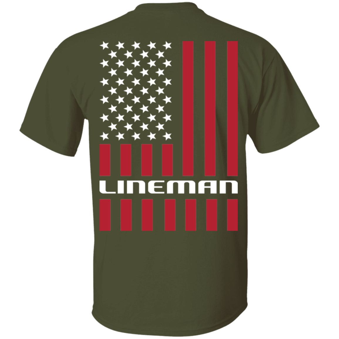 Lineman back side T-Shirt