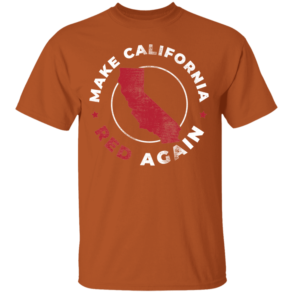 Make California Red Again Republican T-Shirt