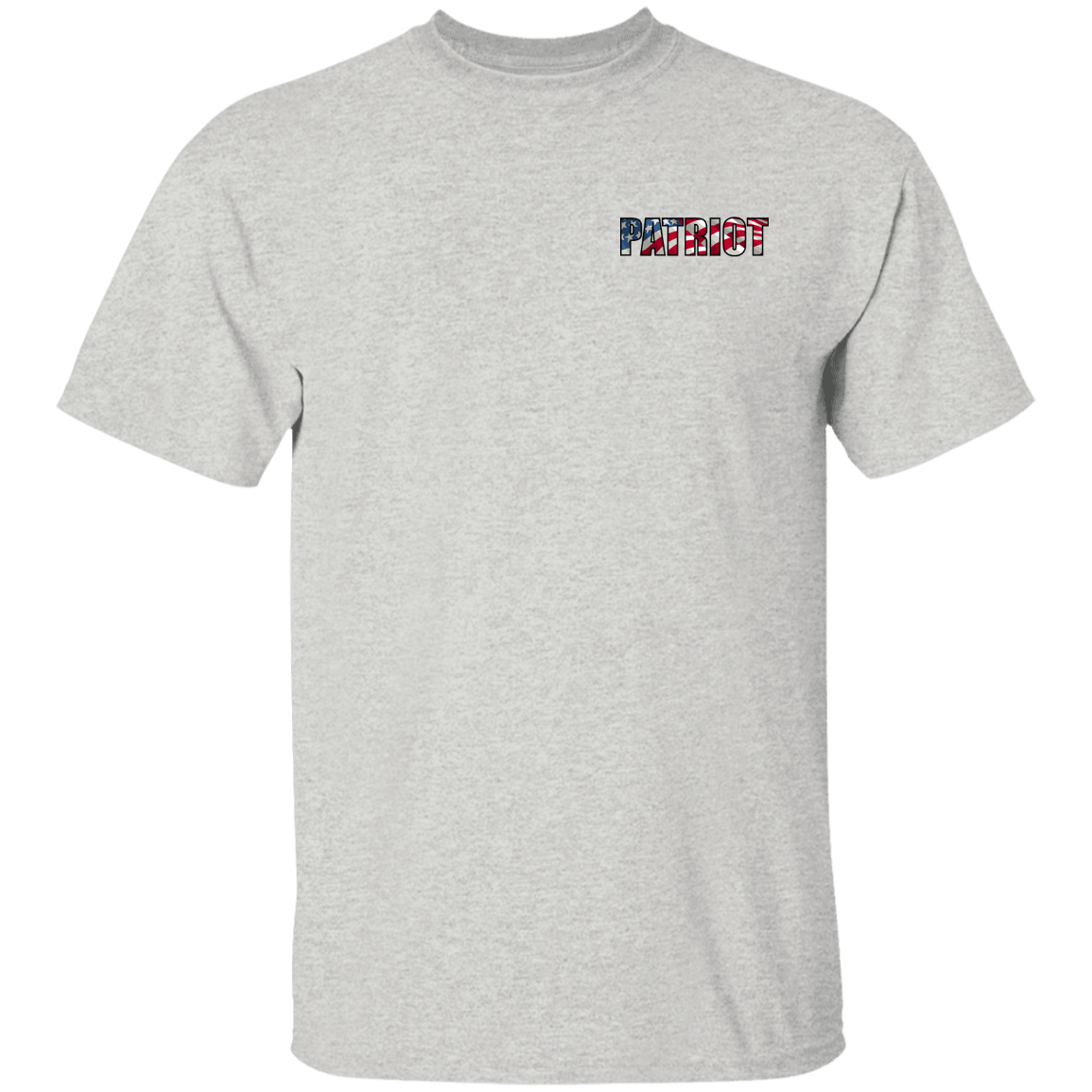 Patriot American Bald Eagle Double Sided T-Shirt