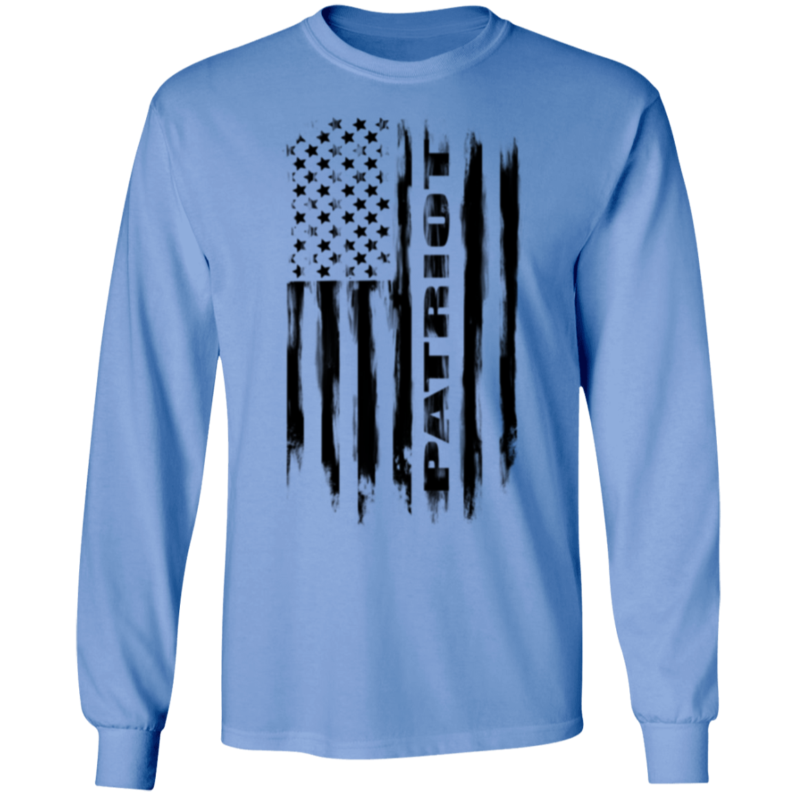 Patriot American Flag Long Sleeve T-Shirt