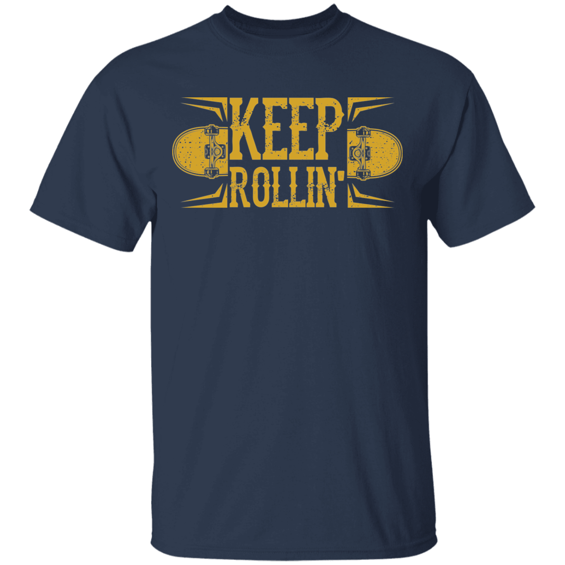 Keep Rollin' Skateboarding Skateboard T-Shirt