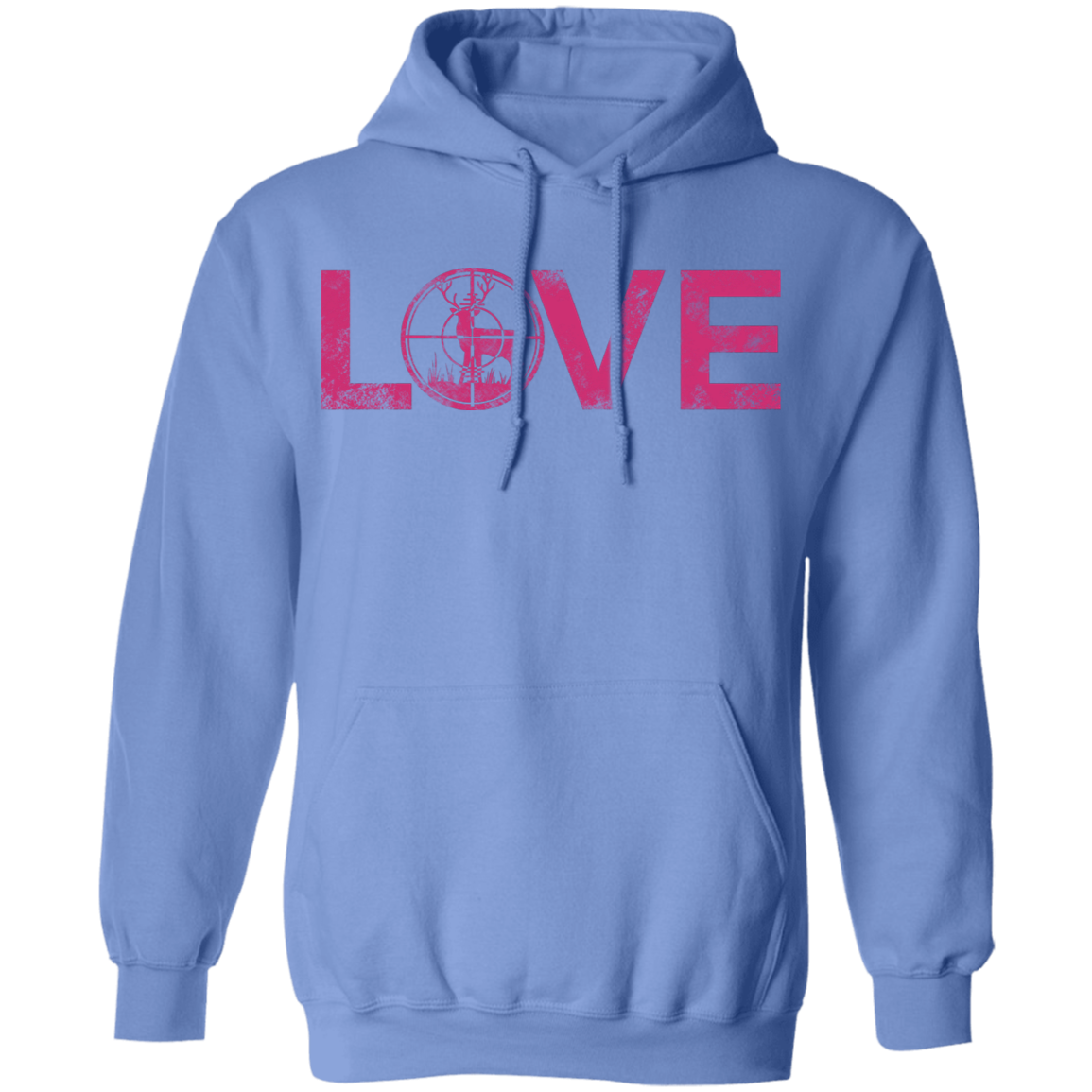 Love Hunting Hunter Pink Pullover Hoodie