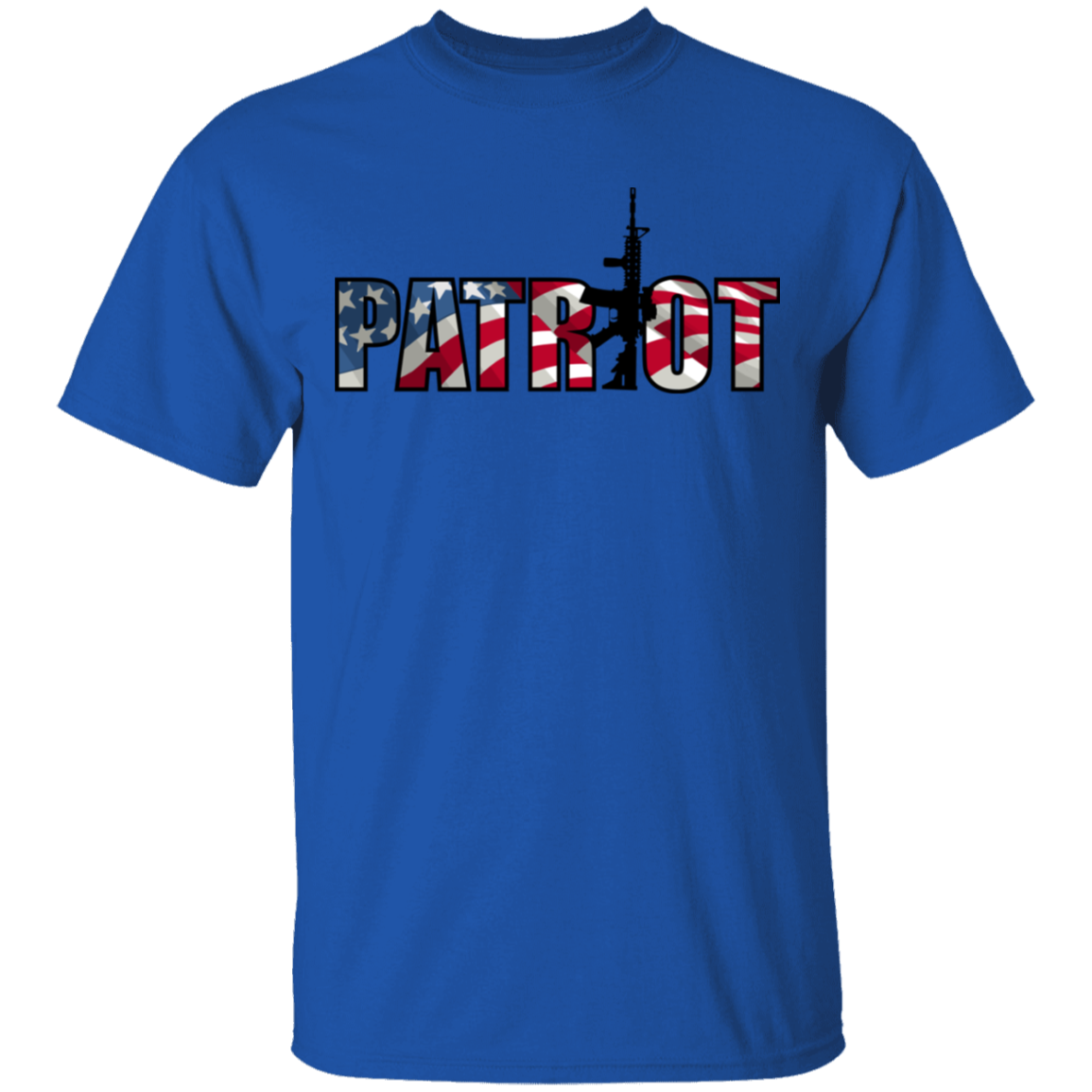 Patriot American Flag Defense T-Shirt