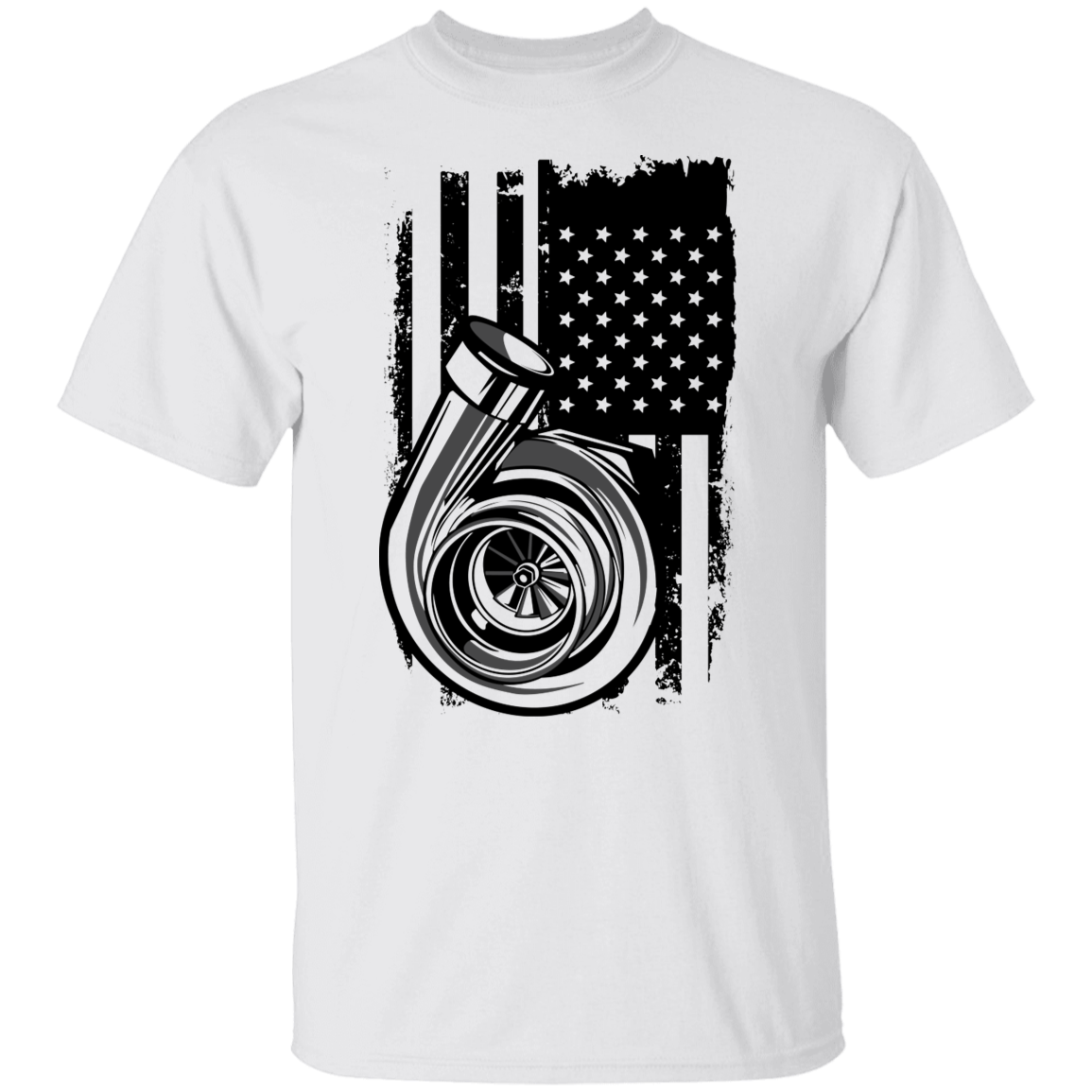 Turbo American Flag Boosted T-Shirt
