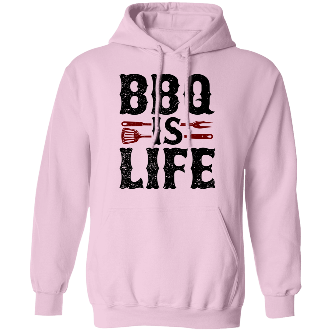 BBQ Is Life Grilling Pullover Hoodie