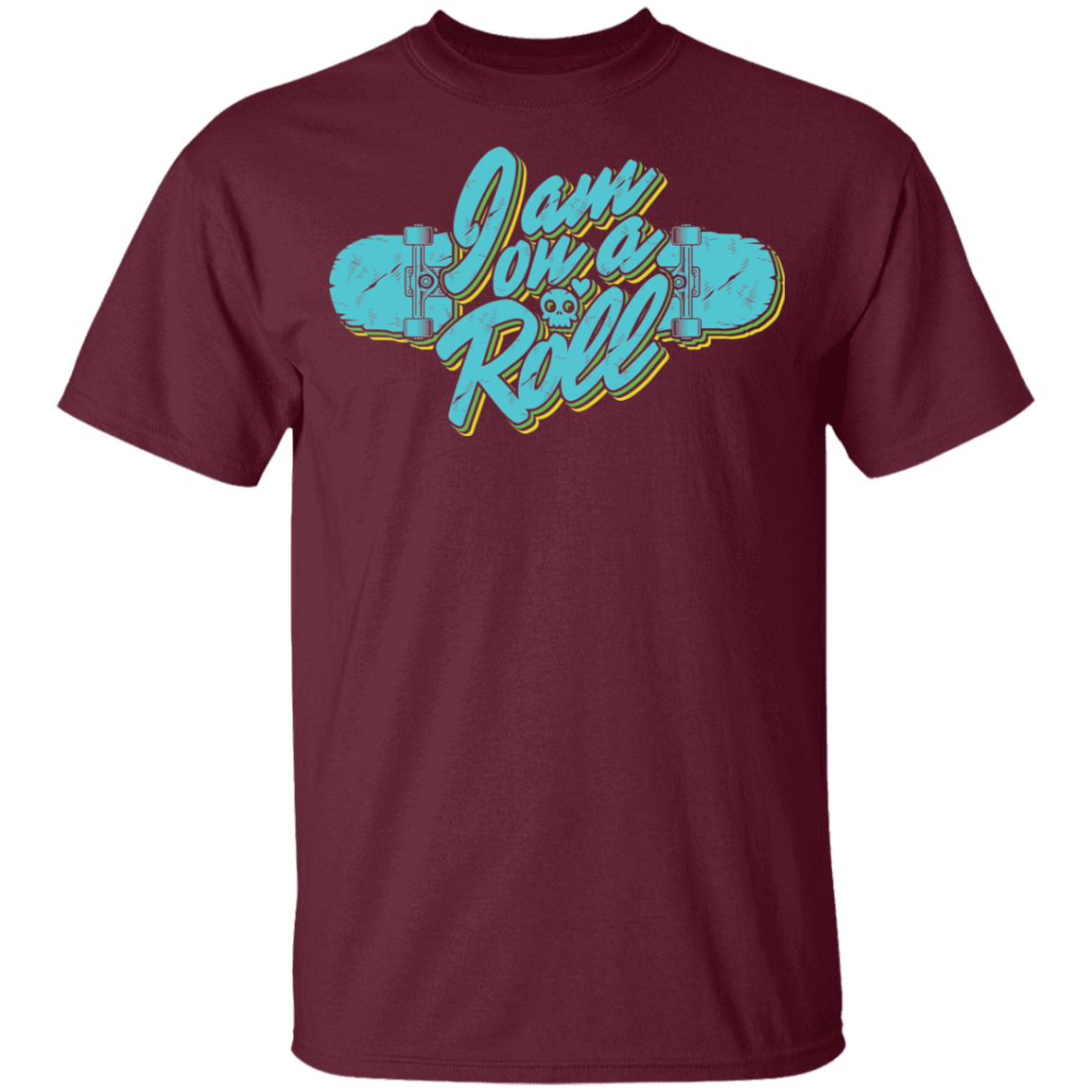 I am on a Roll Skateboarding Skateboard Youth T-Shirt