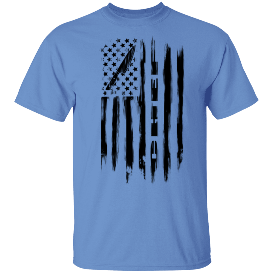 Chef Cook Culinary American Flag T-Shirt