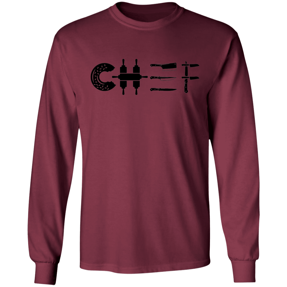 Chef Cooking Long Sleeve T-Shirt