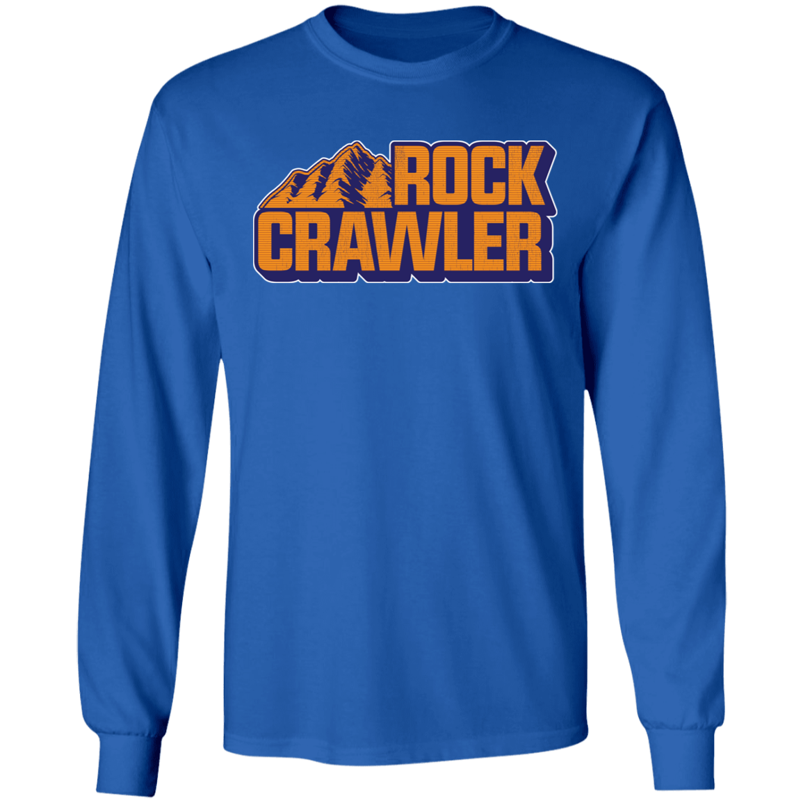 Rock Crawler Off-Road Overlanding Long Sleeve T-Shirt