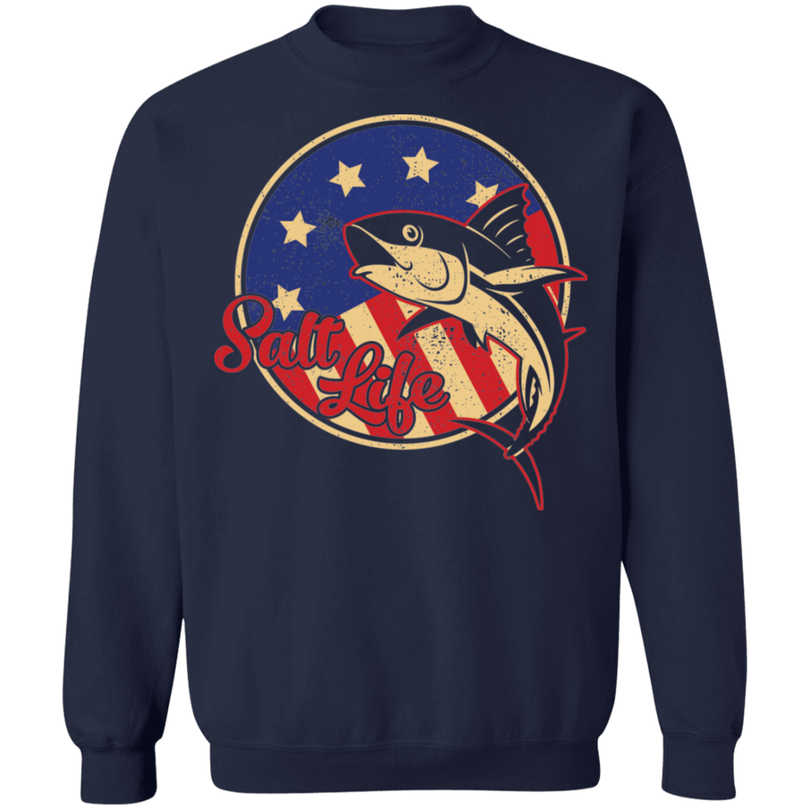Salt Life Fishing Crewneck Sweatshirt